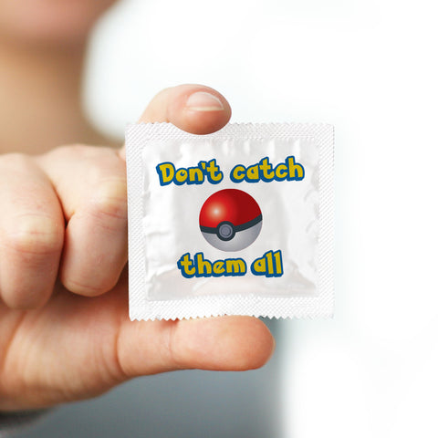 Pokemon Condom Dont Catch Them All Condom Foil Hand_large