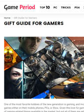 gift guide for gamers