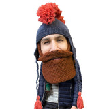 Beard Hat Beanie - Original Knit Spartan Beard Head – Beard Head®