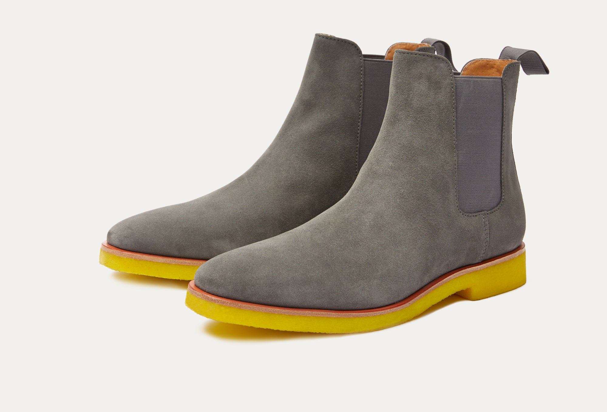 new republic suede chelsea boots