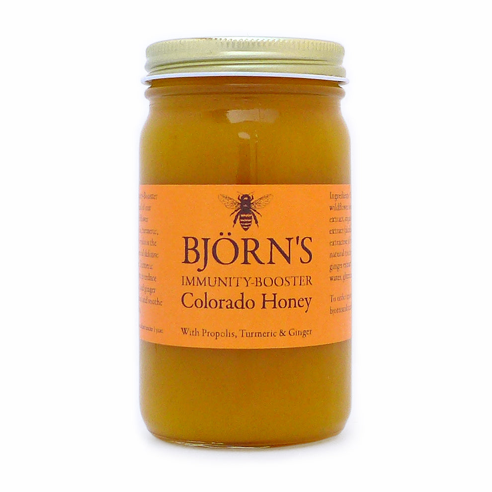 Björn's Immunity-Booster Honey With Propolis, Turmeric & Ginger – Björn ...