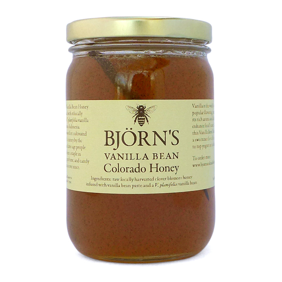 Vanilla Bean Honey – Björn's Colorado Honey