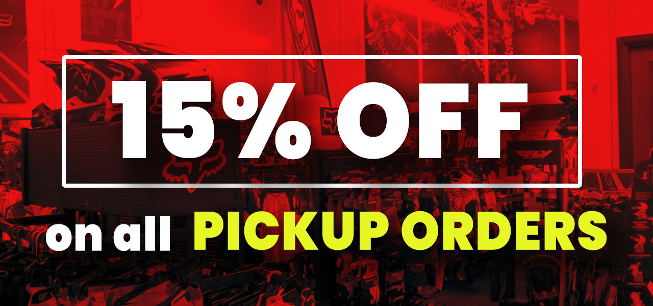 15% Off on all Pickup Orders