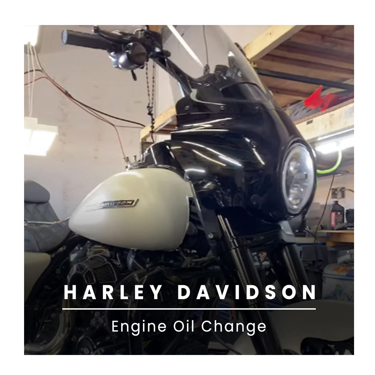 Harley Davidson Engine Oil Change Service