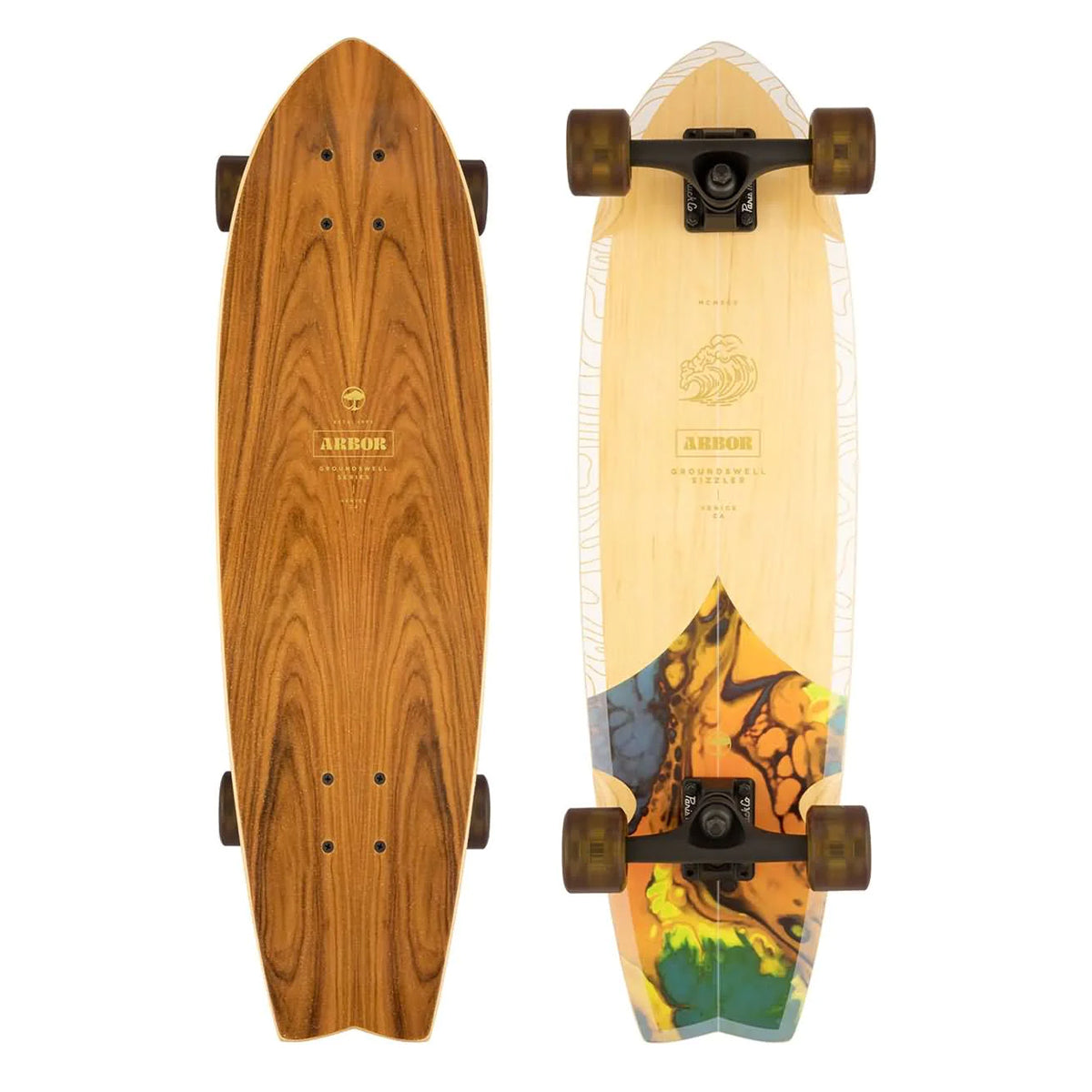 Arbor Sizzler Groundswell Complete Longboards