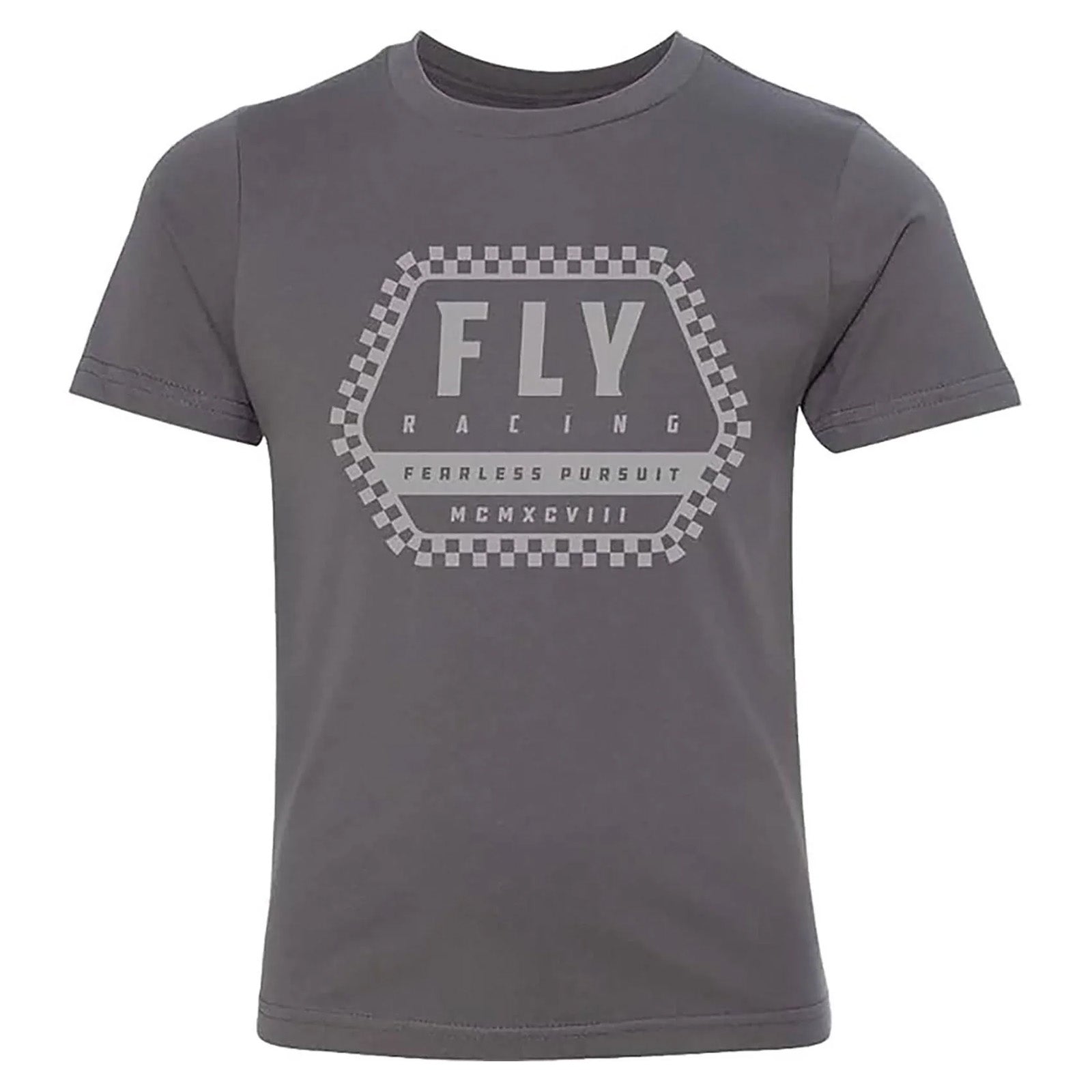 Fly Racing Track Youth Boys Short-Sleeve Shirts