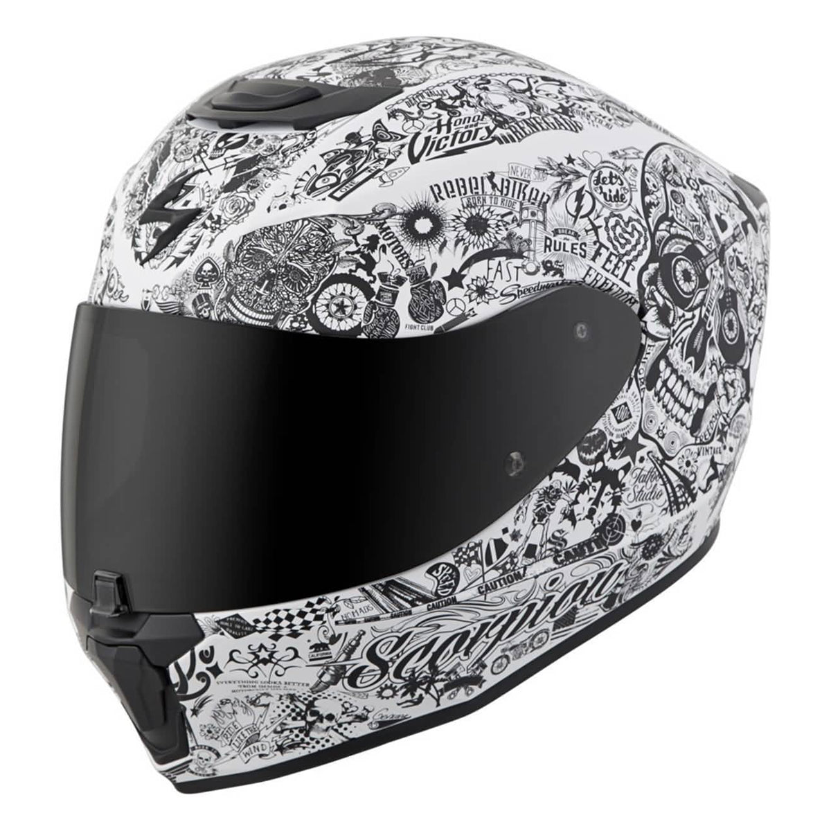 Scorpion EXO-R420 Shake Adult Street Helmets