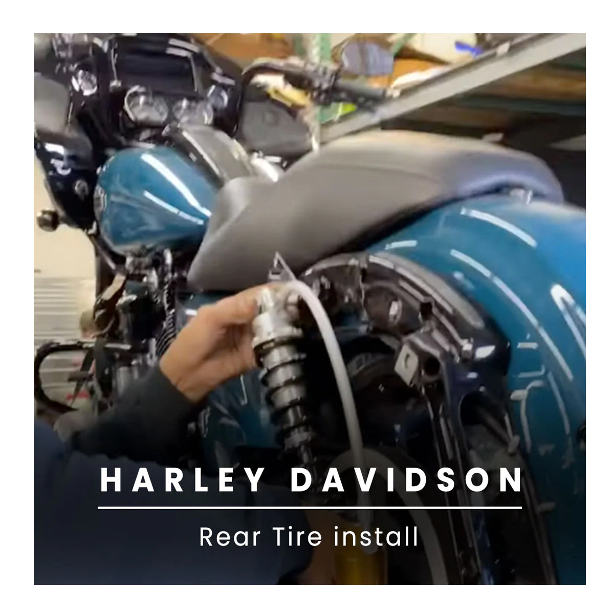 Harley Davidson Tire Install – Rear Tire Install Only Service