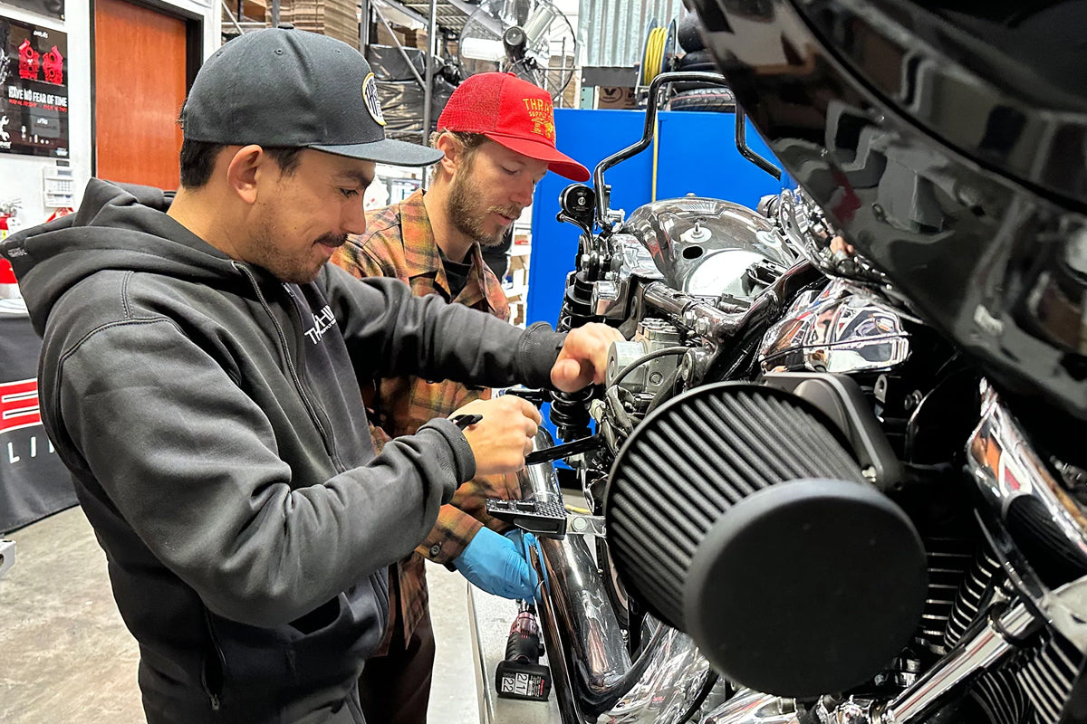 Harley Davidson Motorcycles Service Center Fullerton Orange County California at Motorhelmets