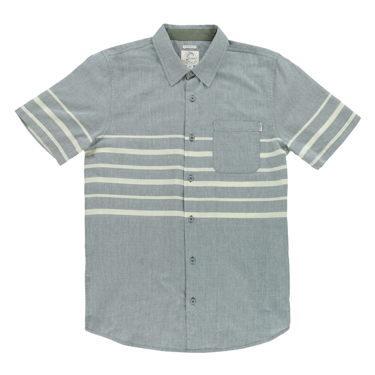 O'Neill Ledger Men's Button Up Short-Sleeve Shirts