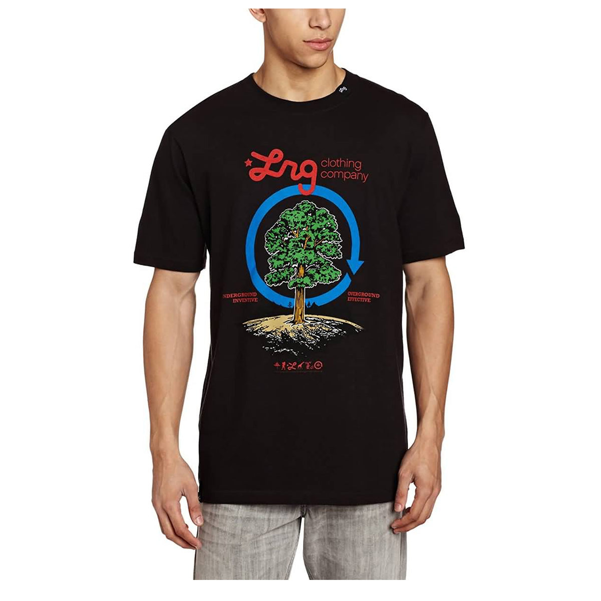 LRG Earth Tree Cycle Men's Short-Sleeve Shirts 
