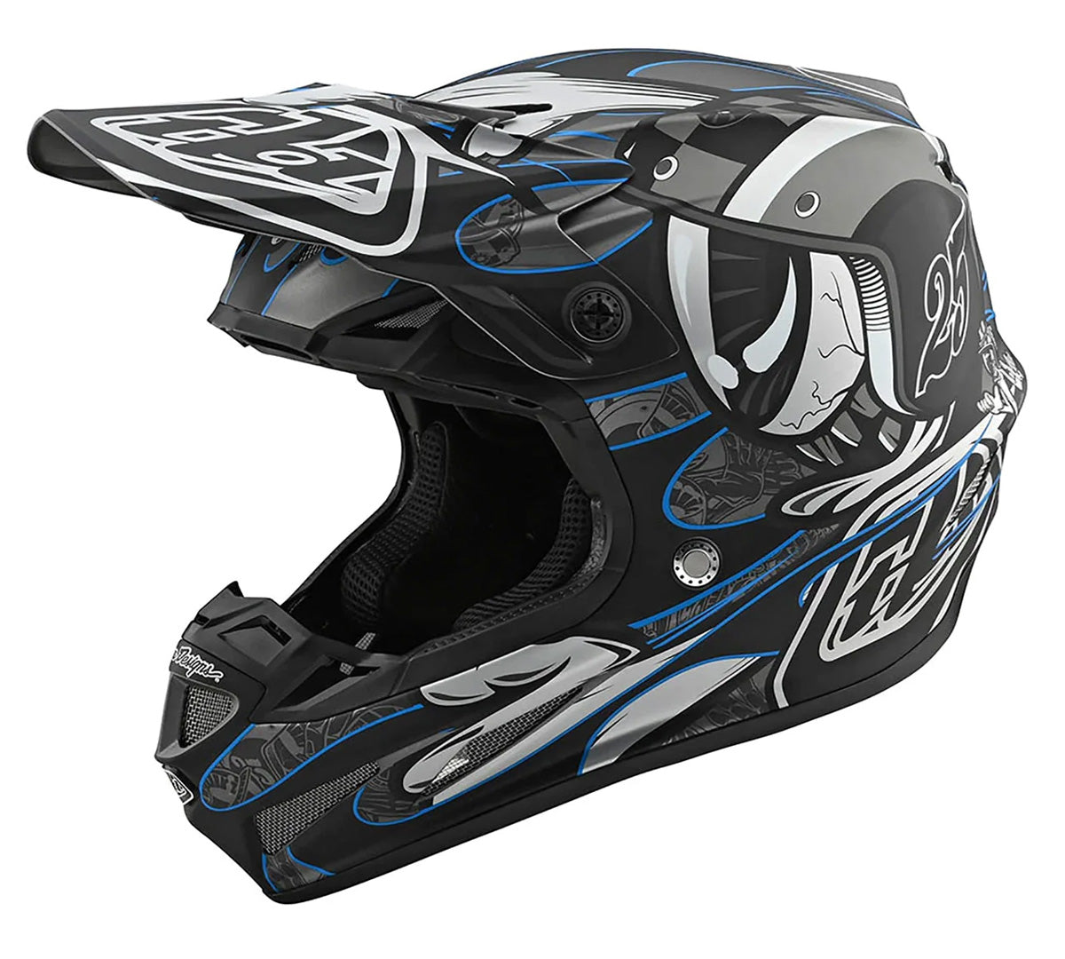 Troy Lee Designs SE4 Composite Eyeball MIPS Adult Off-Road Helmets 