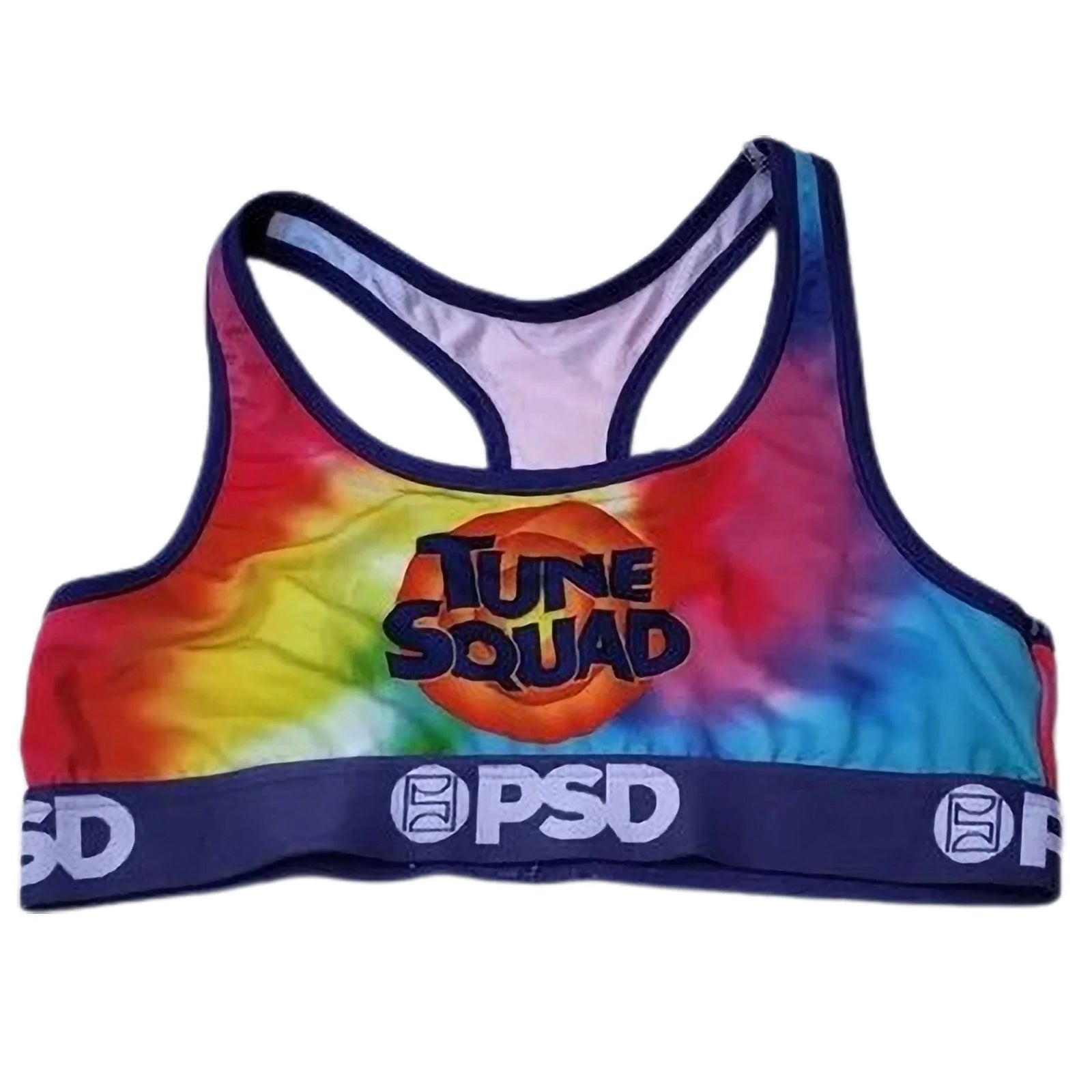 PSD Tie Dye Tune Squad Logo Sports Bra Women's Top Underwear