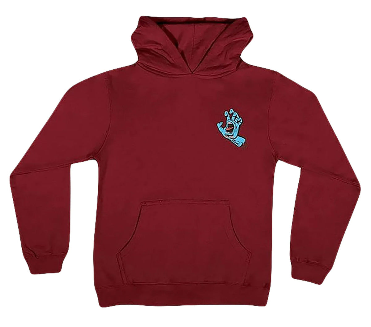 Santa Cruz Screaming Hand Youth Boys Hoody Pullover Sweatshirts 