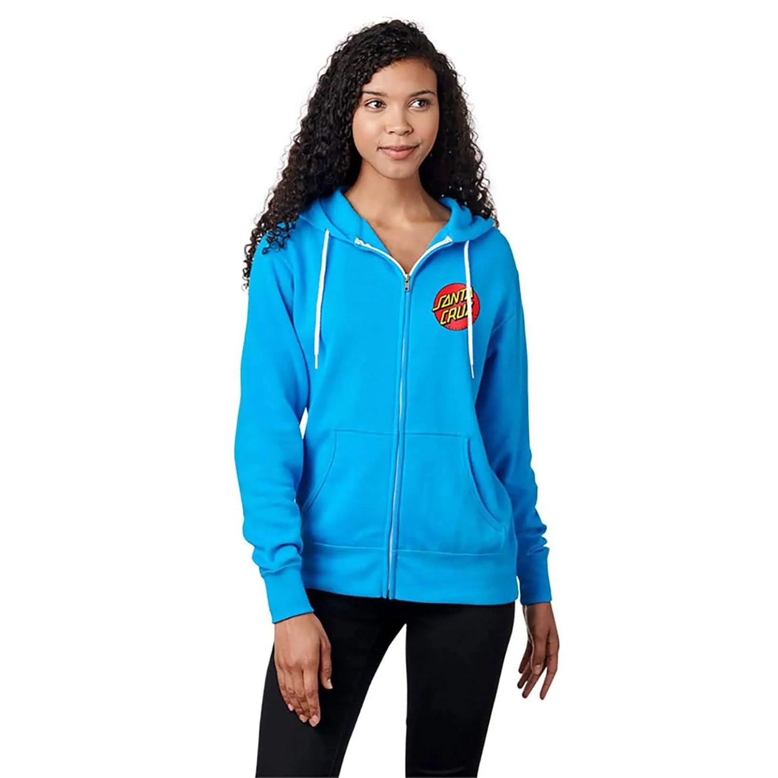 Santa Cruz Classic Dot LW Women's Hoody Zip Sweatshirts