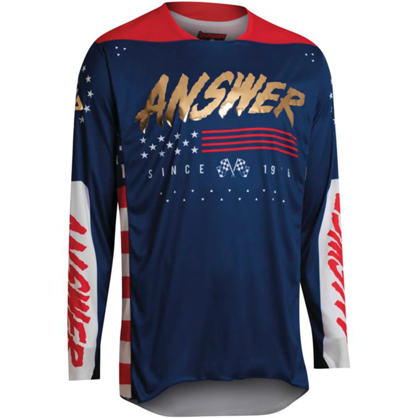 Answer Racing A22 Elite Redzone LS Men's Off-Road Jerseys