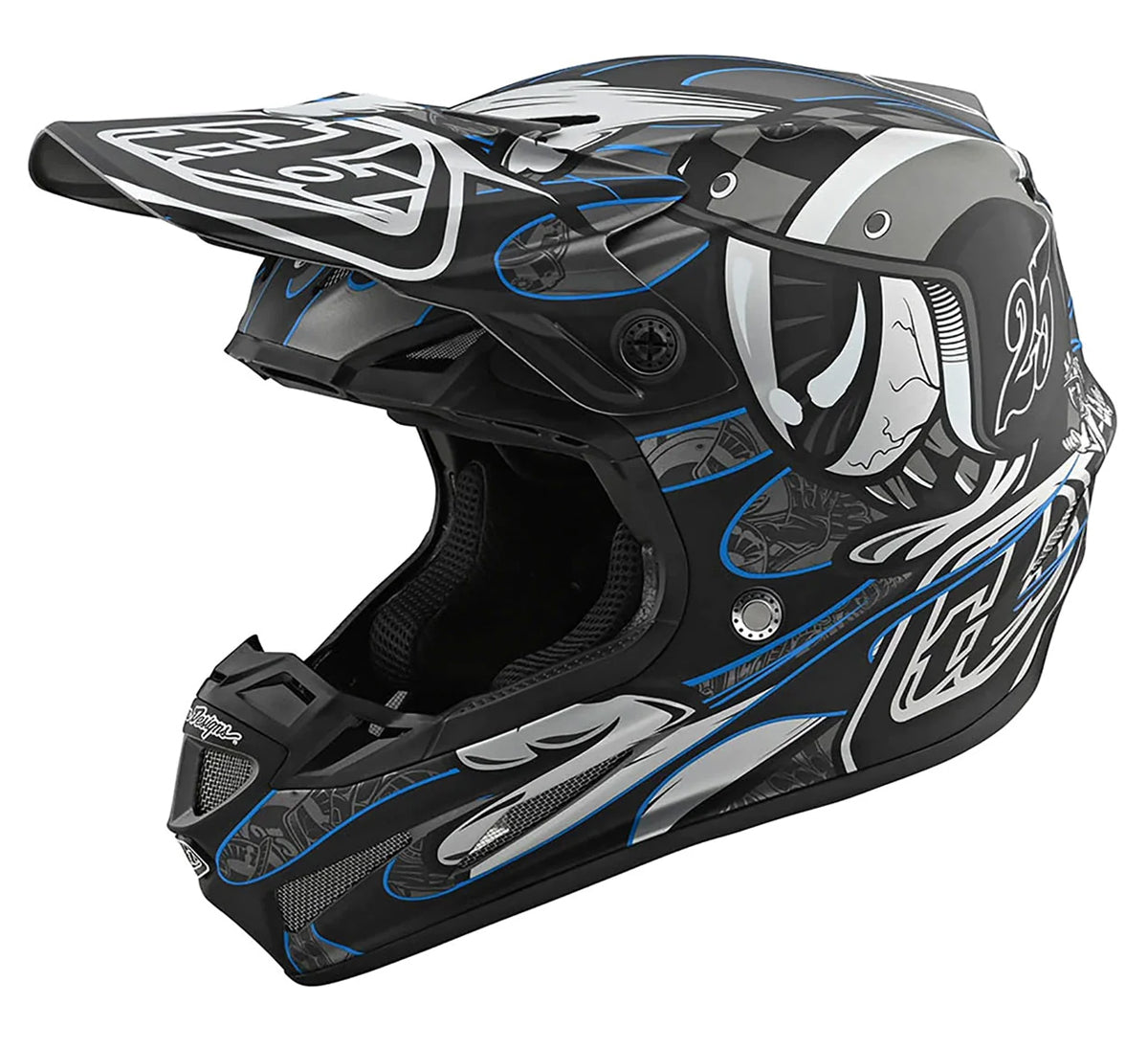 Troy Lee Designs SE4 Composite Eyeball MIPS Adult Off-Road Helmets 