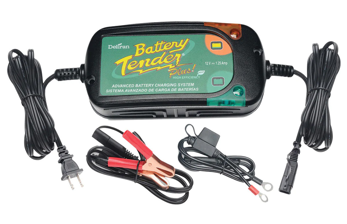 Deltran Battery Tender Plus 1.25AMP 56-1133 Motorcycle Battery Charger