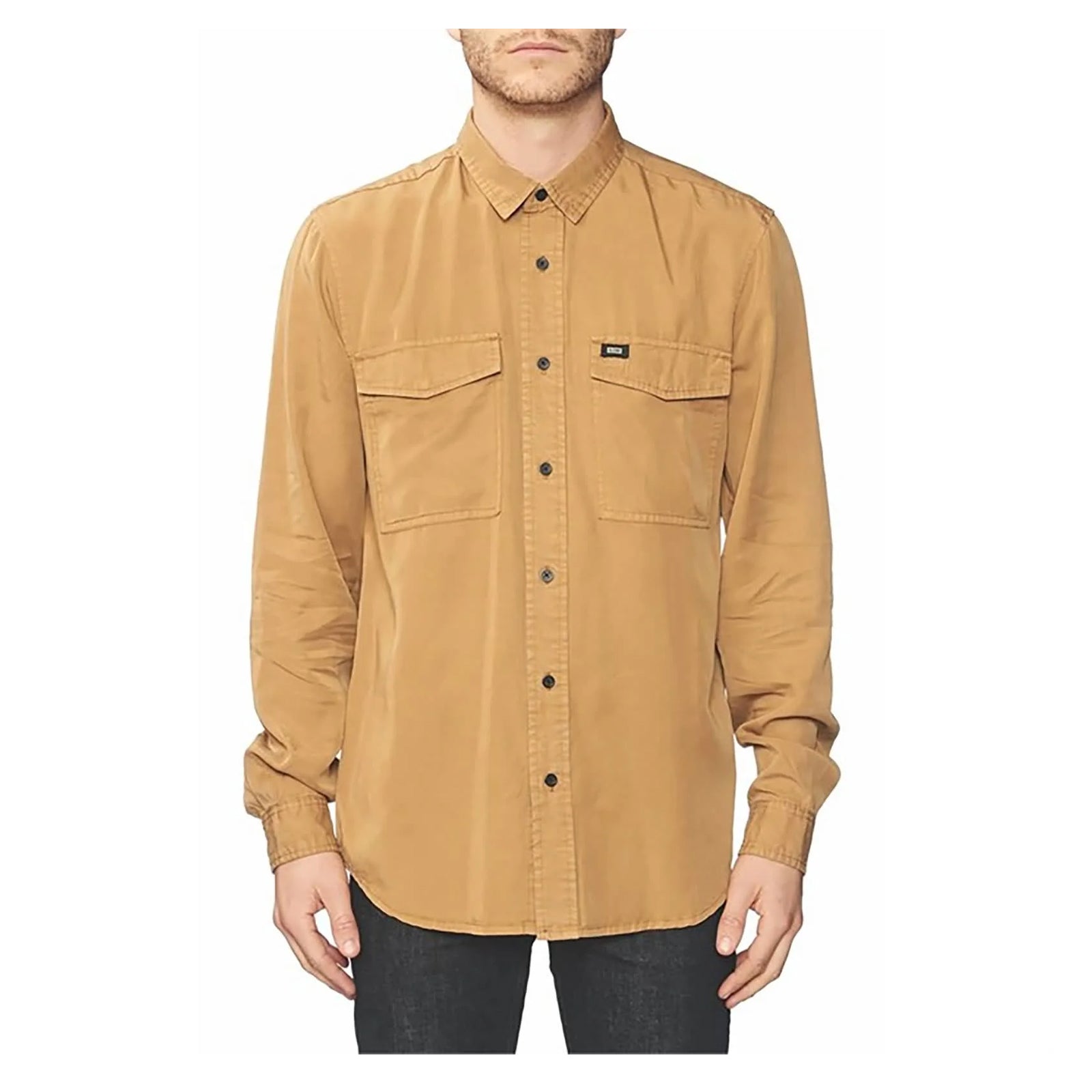 Globe Bowie Men's Button Up Long-Sleeve Shirts 