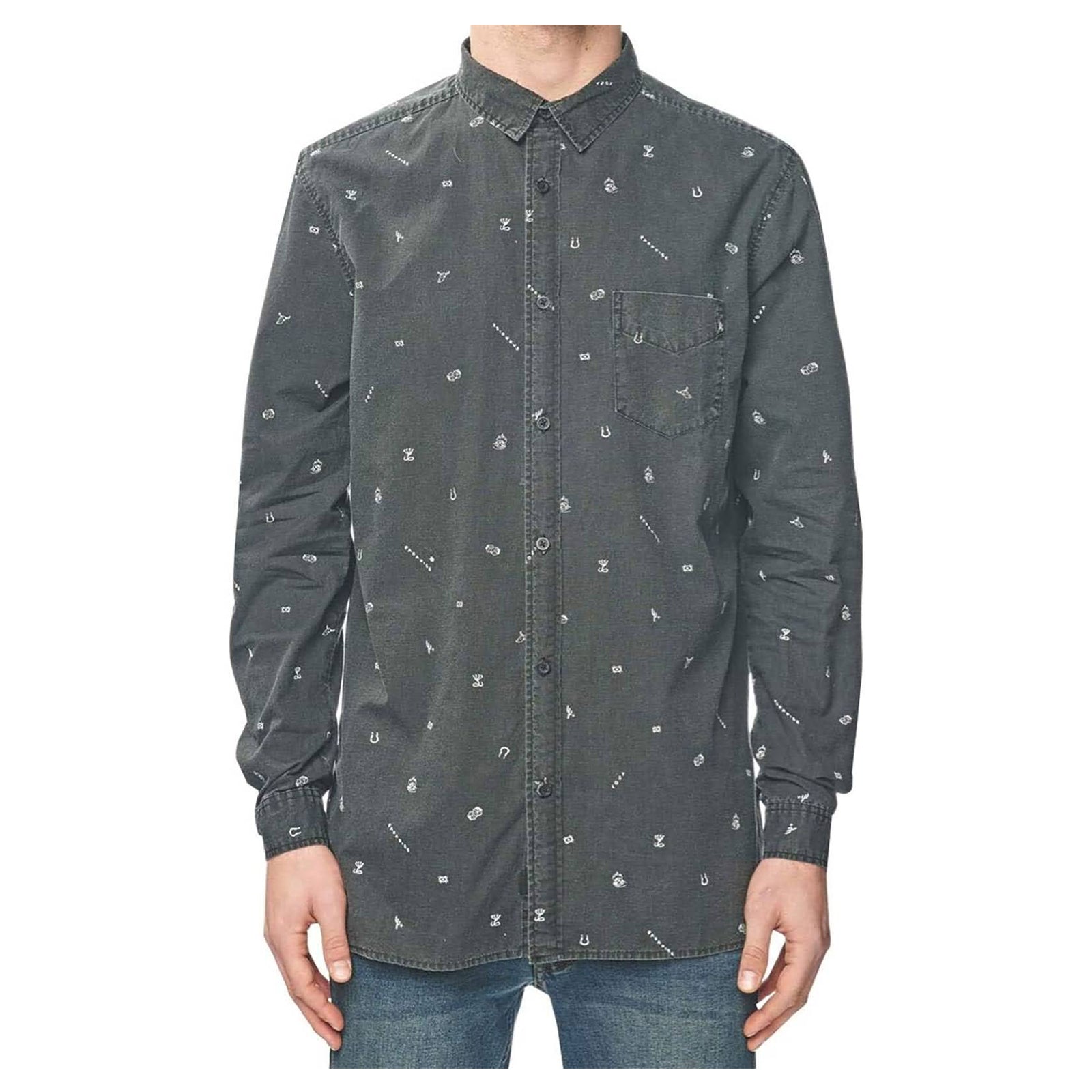 Globe Lost Vegas Men's Button Up Long-Sleeve Shirts