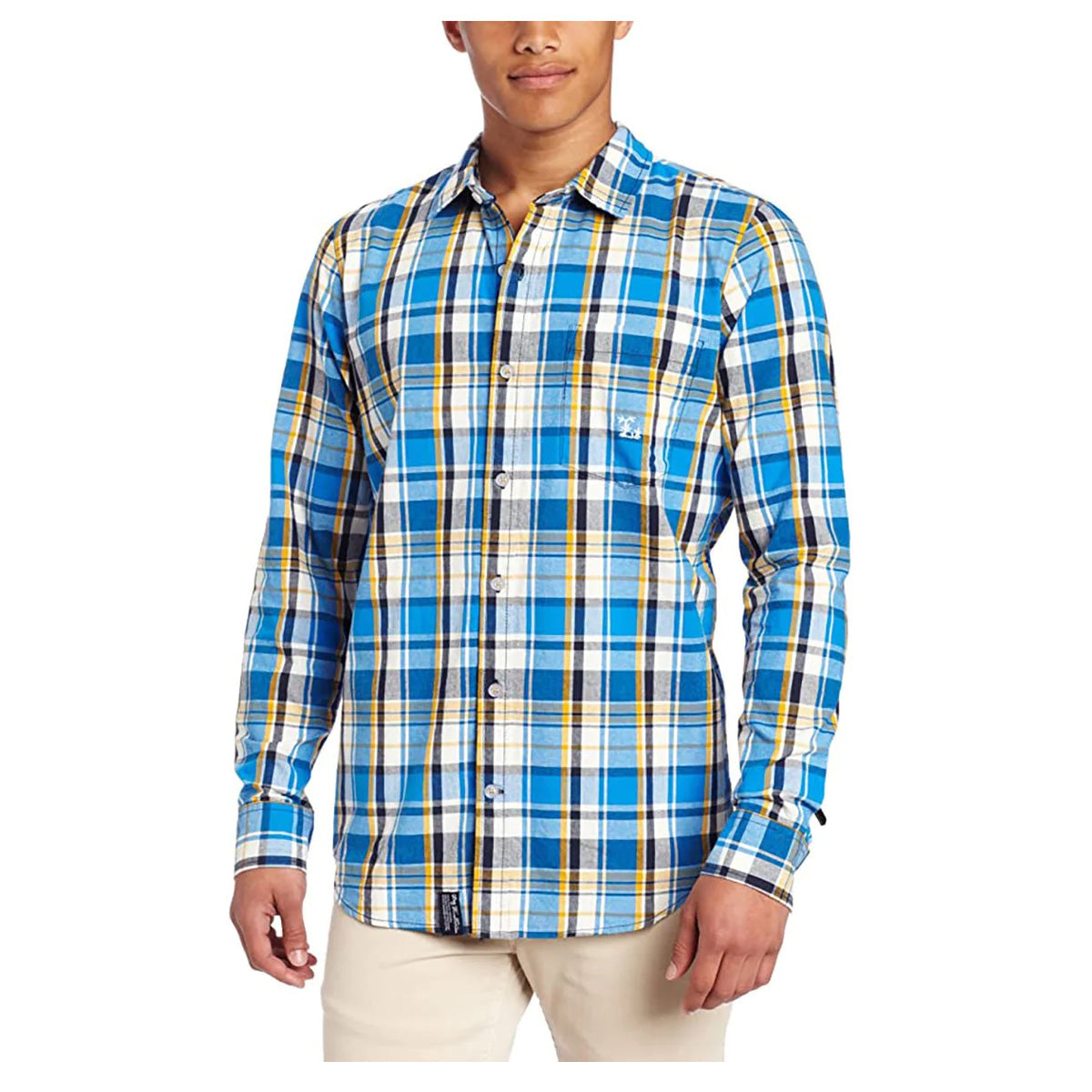 LRG Down From Earth Woven Men's Long-Sleeve Shirts 