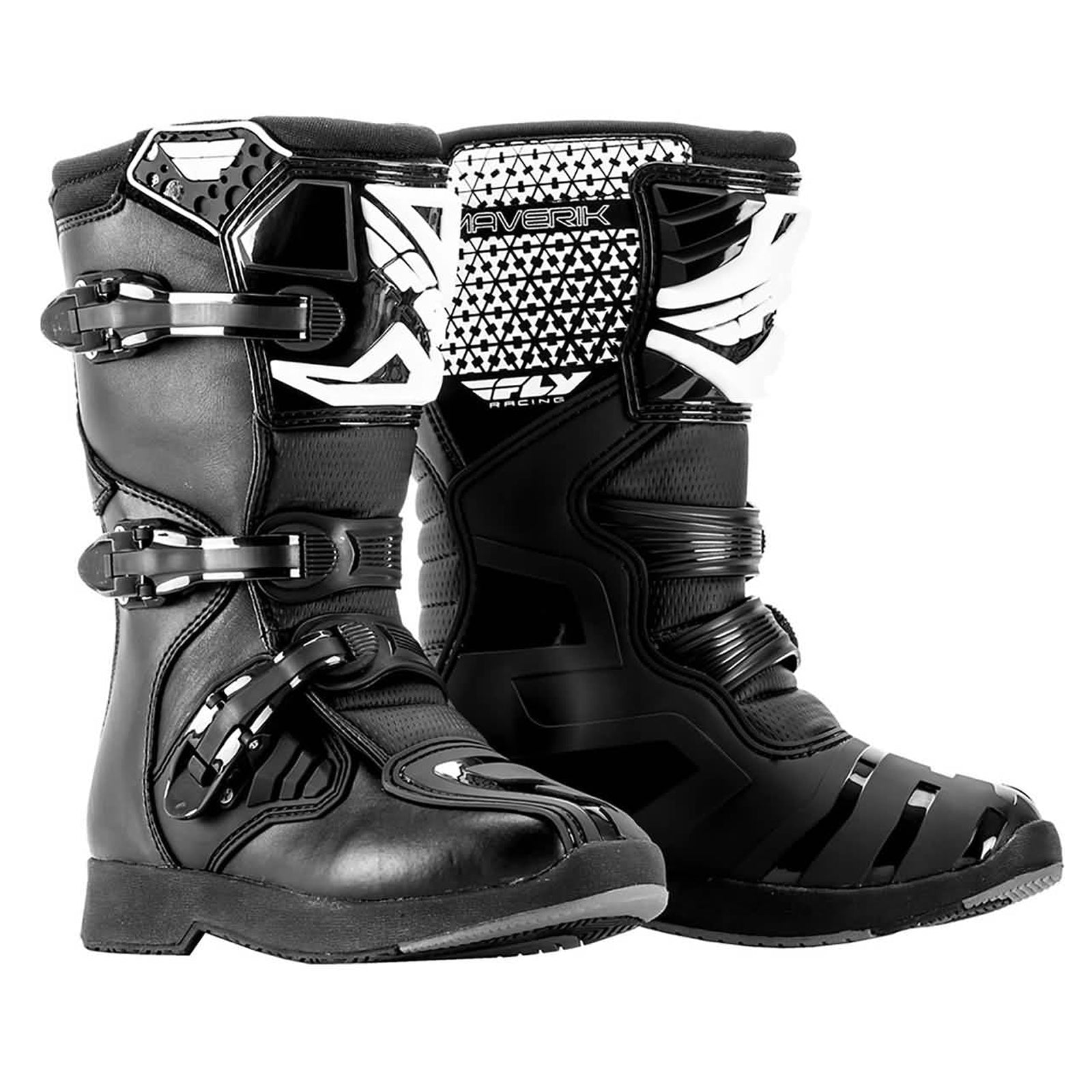 
  Fly Racing Maverick MX Molded Sole Youth Off-Road Boots 