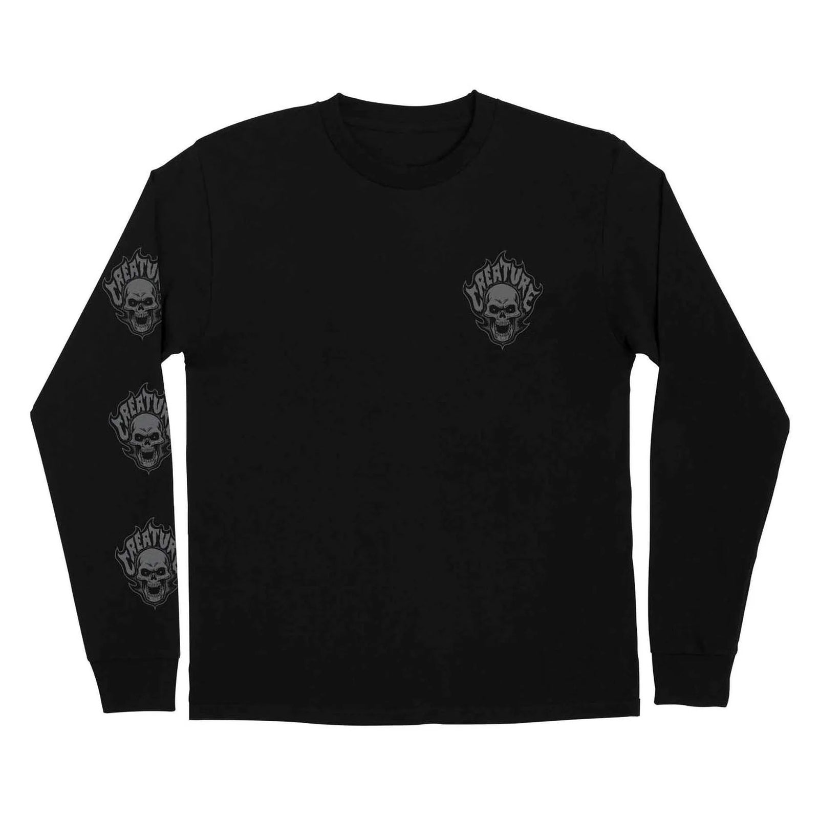 
Creature Bonehead Flame Men's Long-Sleeve Shirts 