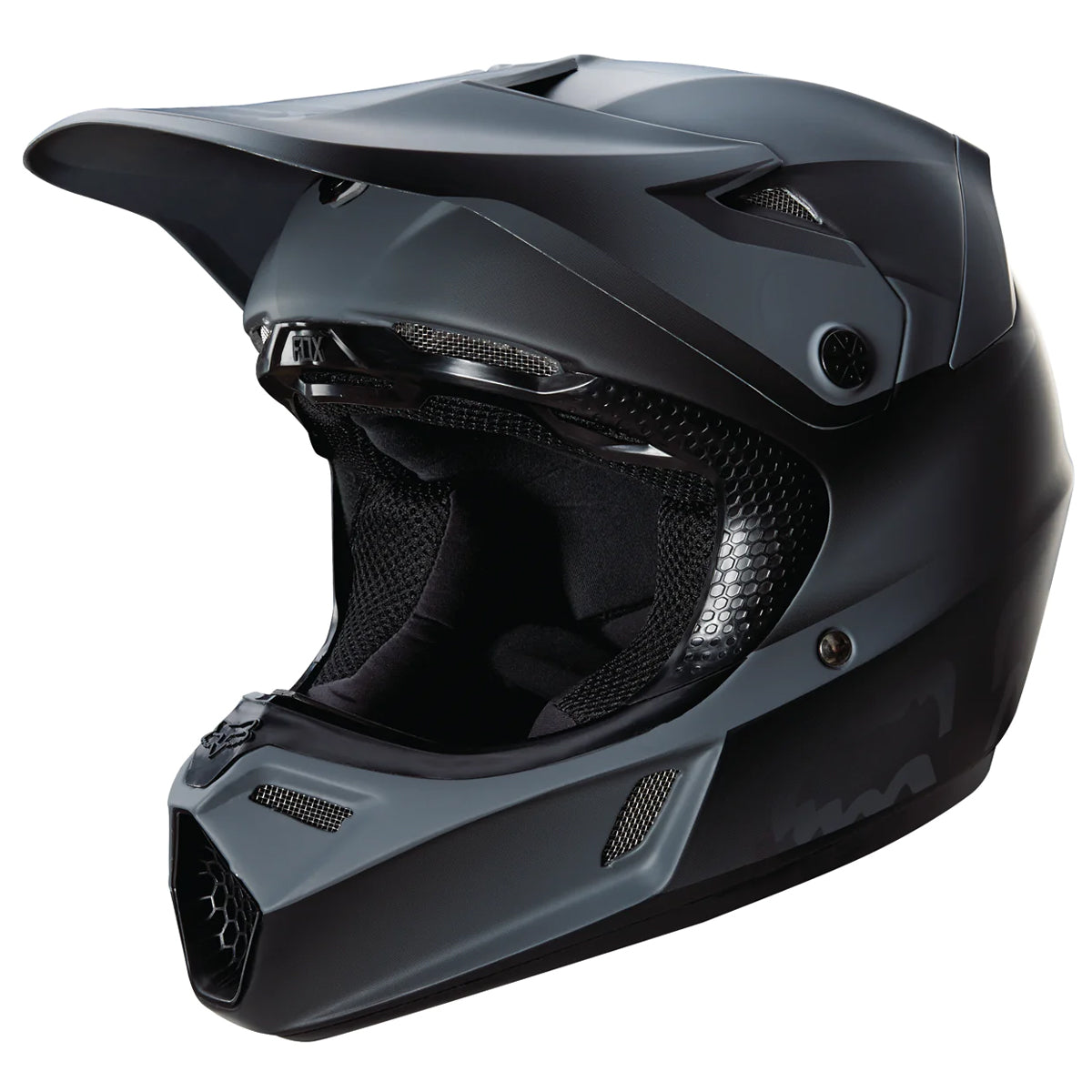 
  Fox Racing V3 Matte Black Youth Off-Road Helmets 