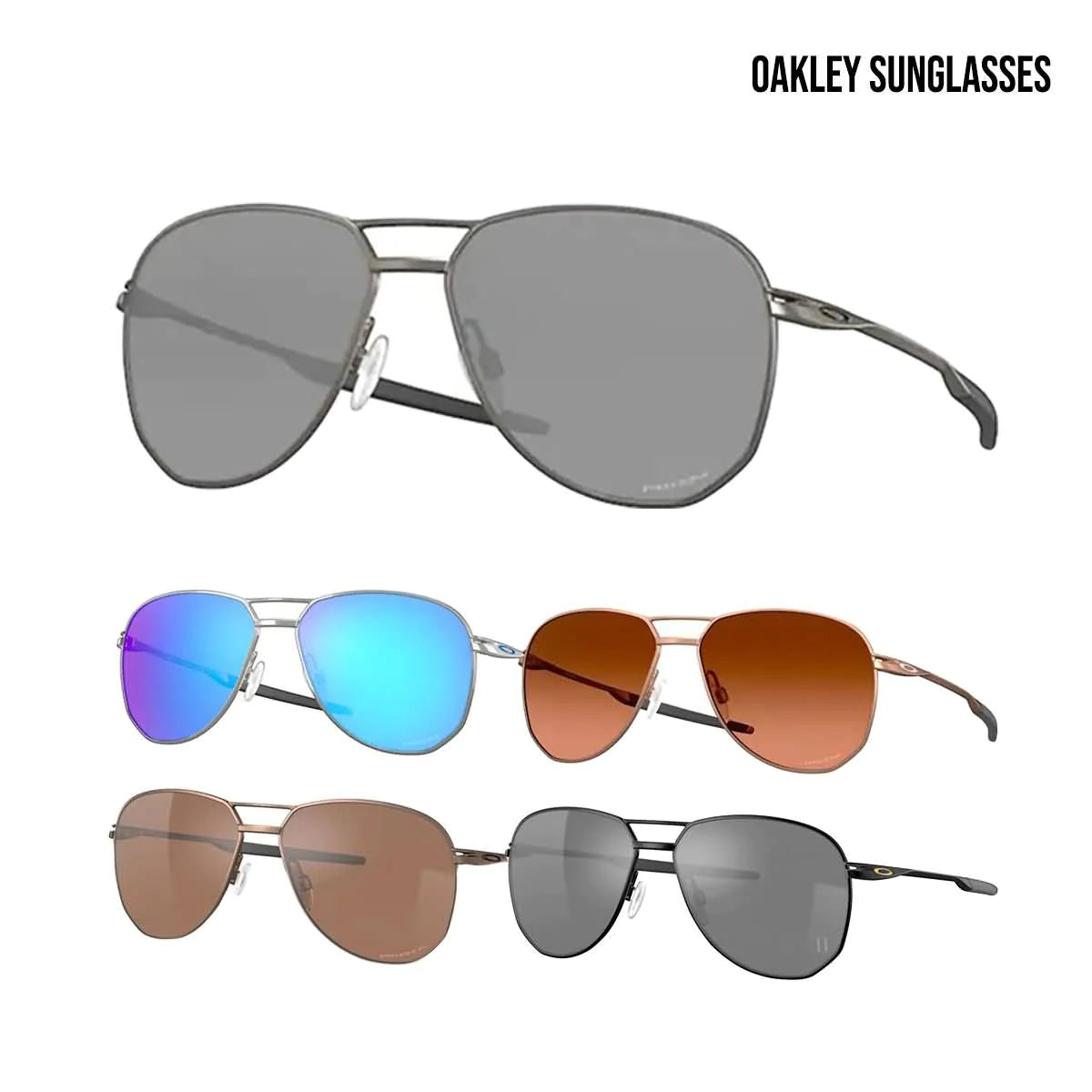 Oakley Contrail Prizm Men's Aviator Sunglasses Club Buy 