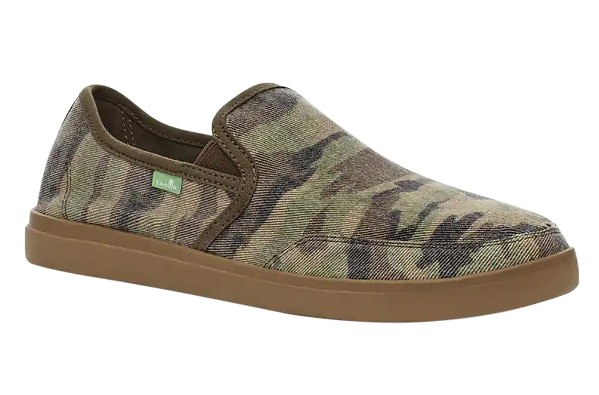 Sanuk Vegabond Slip-On Sneaker Camo Men's Shoes Footwear