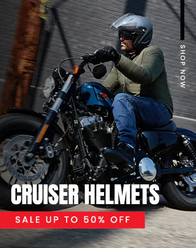 Cruiser Helmets Sale Up to 50% Off!