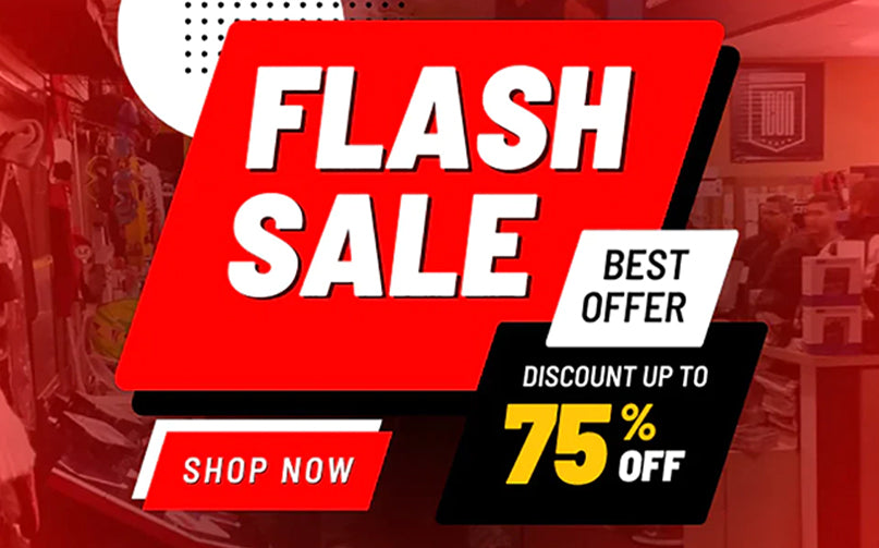 Flash Sale Up to 75% Off!