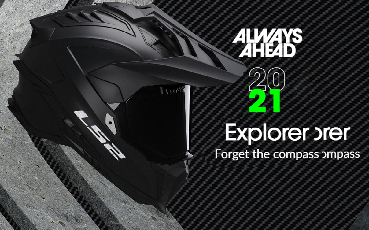 LS2 Latest 2021 | EXPLORER C MX701 Street Race Motorcycle Helmets Collection