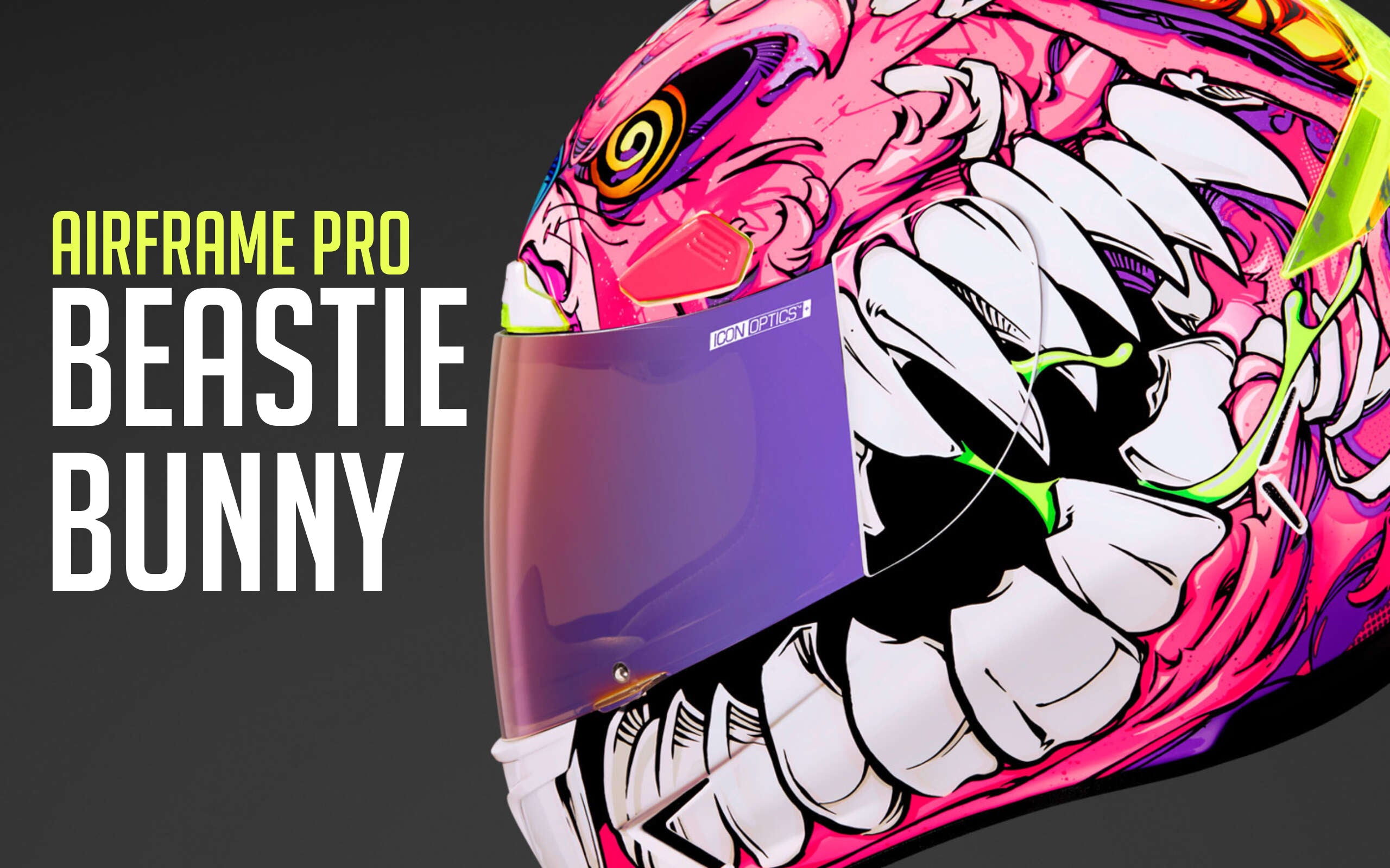 Icon 2021 | Airframe Pro Beastie Bunny Street Racing Helmet Collection