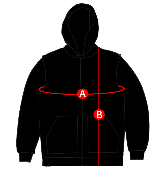 Matix Jackets Size Charts