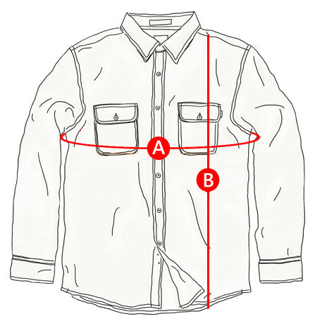 Matix Shirts Size Charts