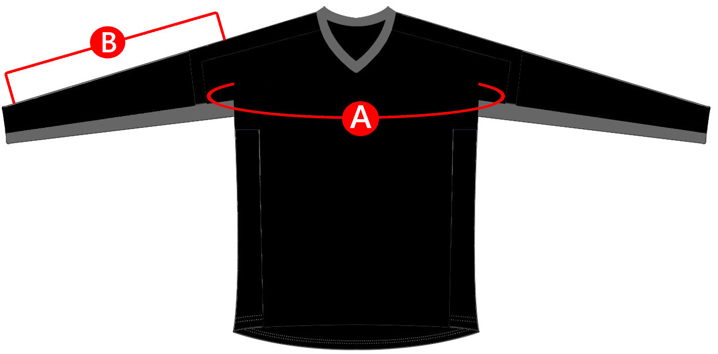 Fly Racing Jersey Size Charts