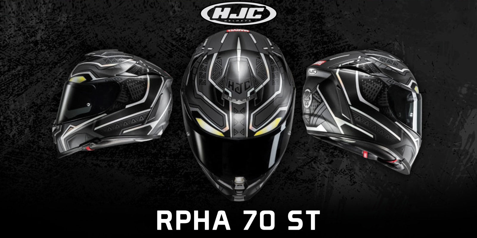 HJC 2018 | RPHA 70 ST Black Panther Helmets