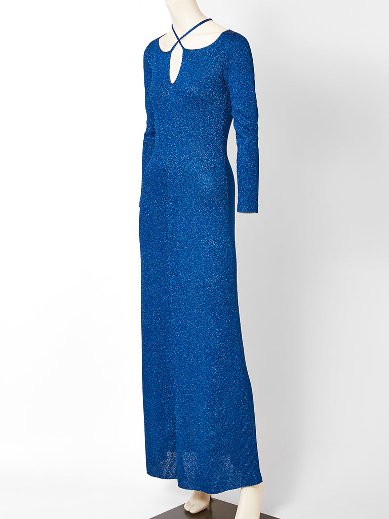 sapphire maxi dress