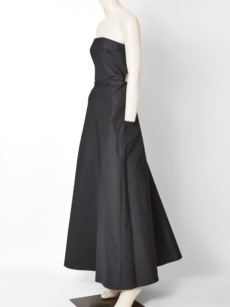 calvin klein strapless dress