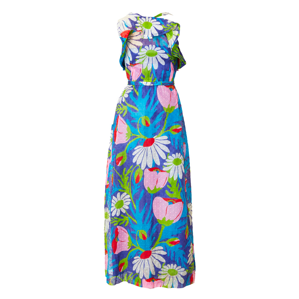floral pattern maxi dress