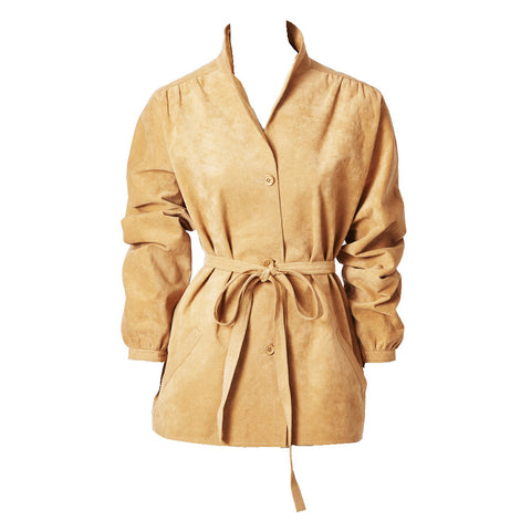 halston ultrasuede shirt dress