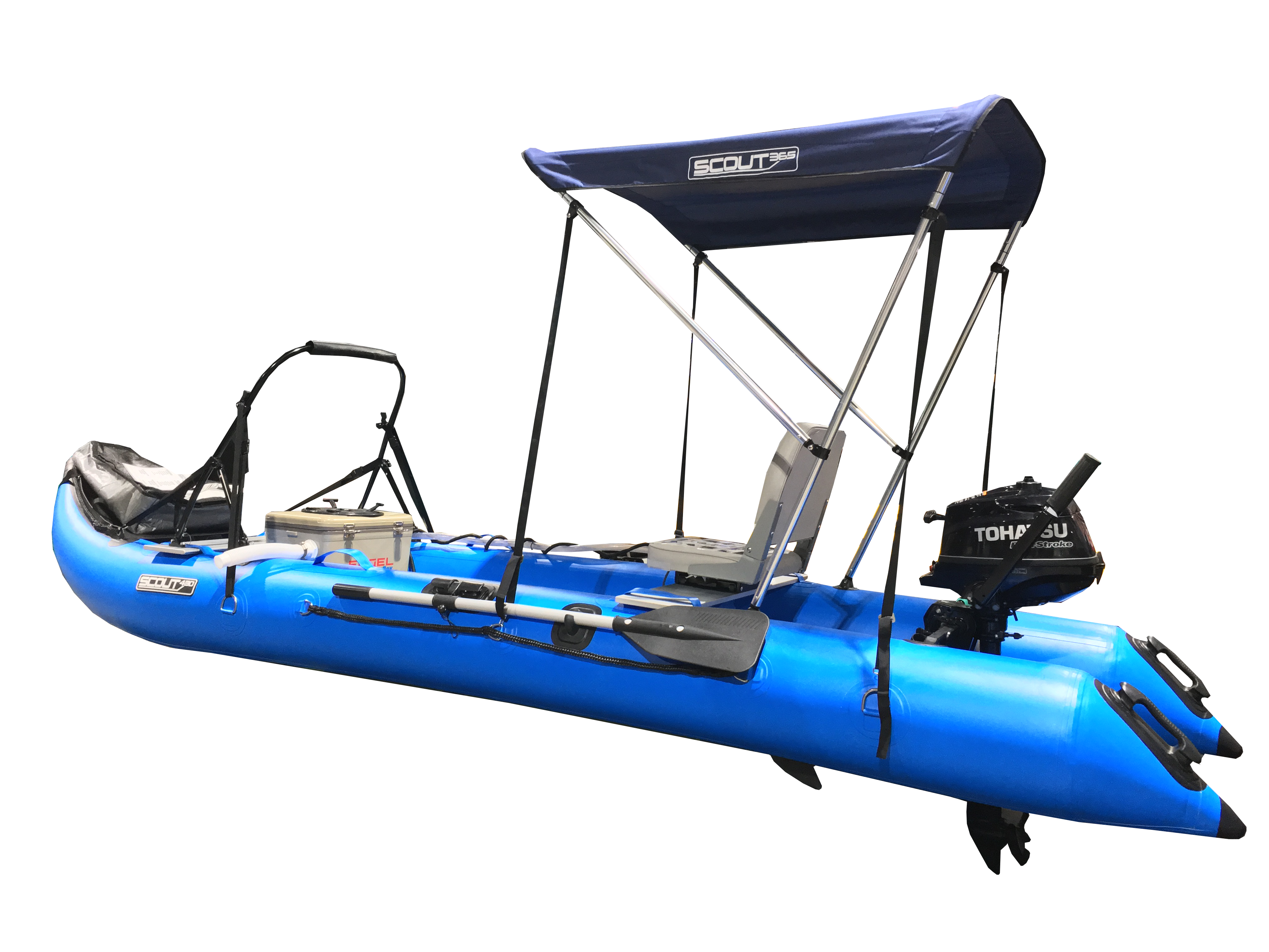 SCOUT430 Portable Inflatable Fishing Boats and Kayaks –