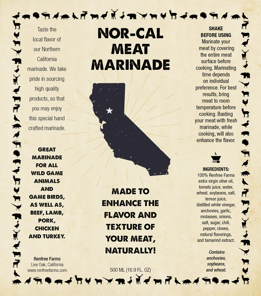 Nor Cal Meat Marinade