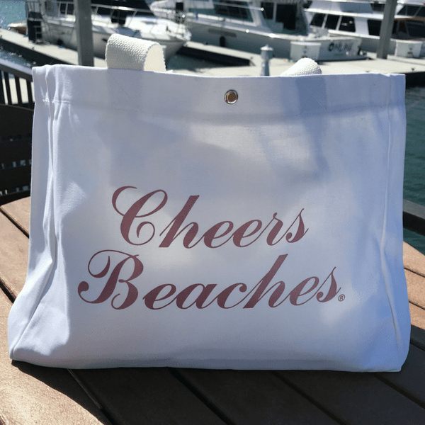 Aloha Waterproof Beach Tote Bag - Cheers Beaches