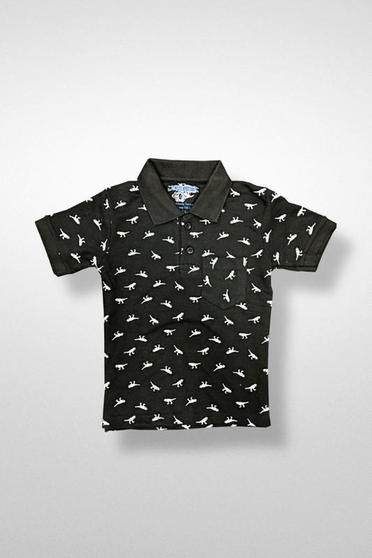 dinosaur polo shirt