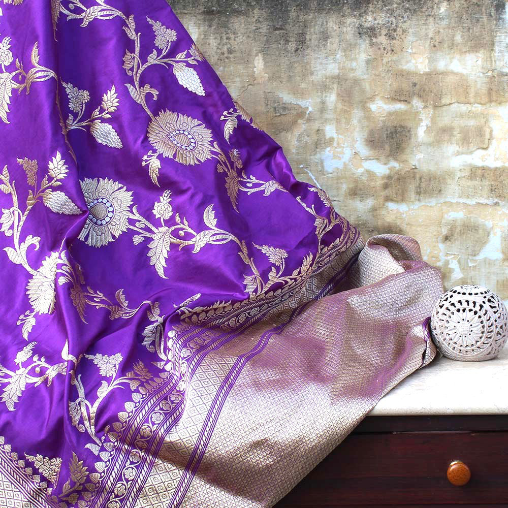 Álbumes 94+ Imagen pure katan silk banarasi handloom saree manufacturers Lleno