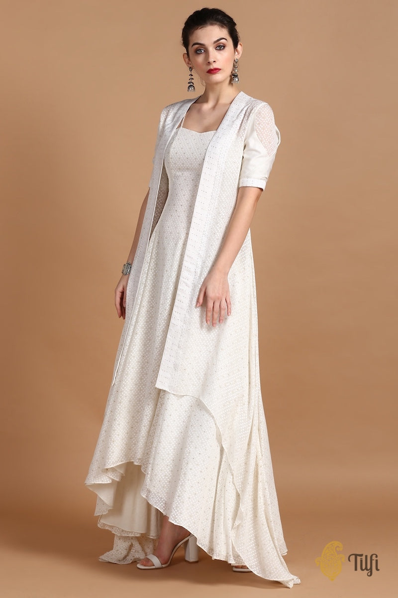 banarasi gown dresses