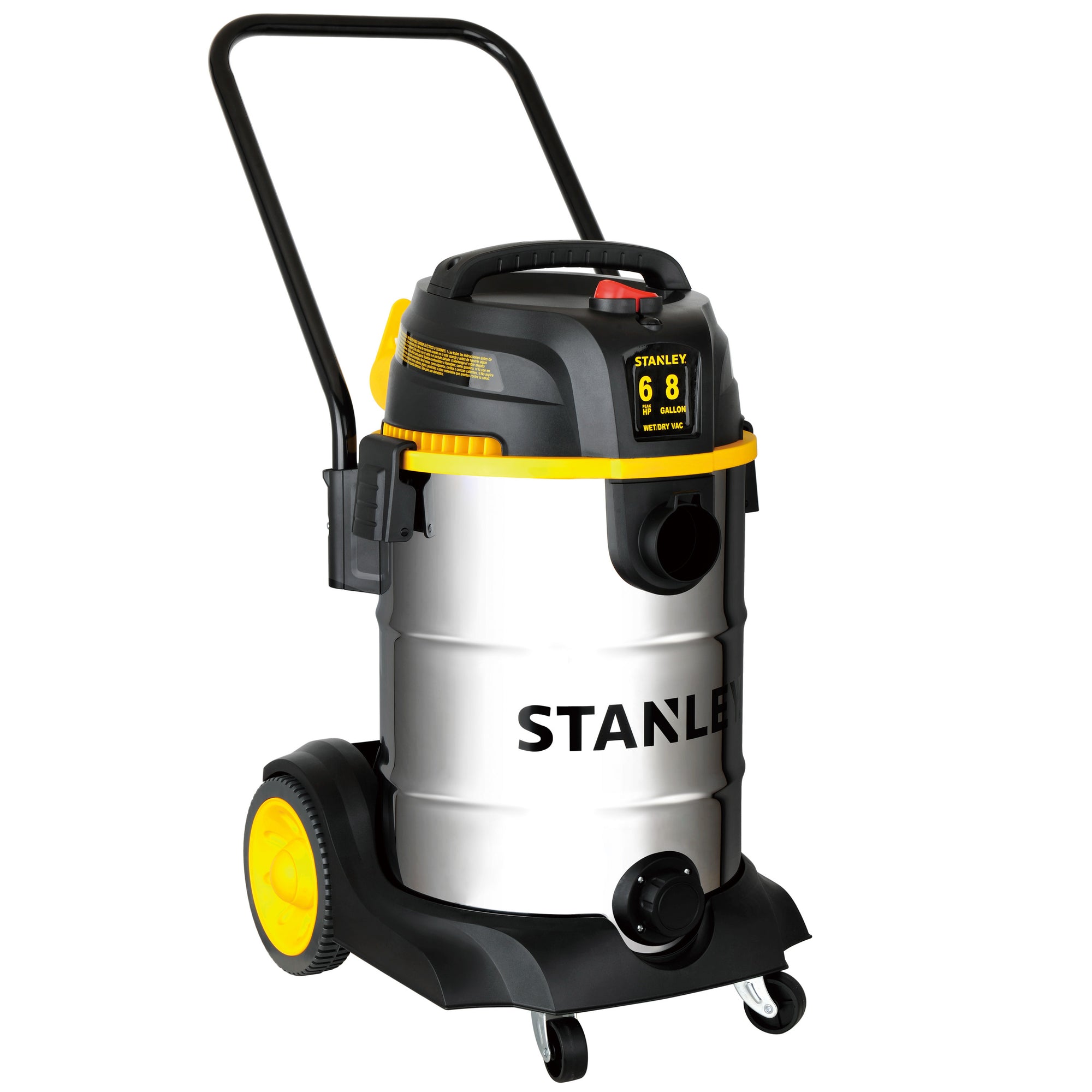Stanley 12 Gallon Wet/Dry Vacuum, 5.5 Peak HP, Multifunctional 3 in 1 Shop  Vacuum with Blower,1-7/8x6 Hose, Range for Garage, Carpet Clean, Jobsite  SL18199P 