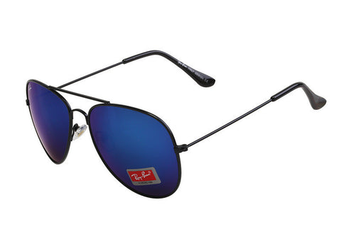 ray ban dark blue sunglasses